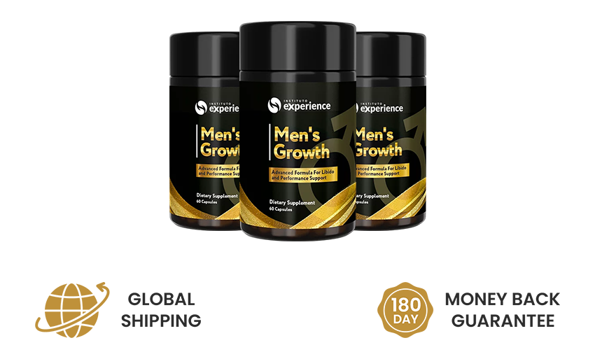 3 Bottles of Men's Growth